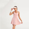 Beauty Back Hollow Out Dress Tennis Skirt Gym