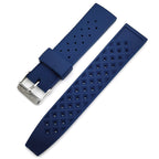 Stomatal Breathable Movement Silicone Rubber Watch Strap