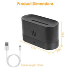 120ml Cool Mist Humidifier Ultrasonic Aroma Essential Oil Diffuser With Soothing Sounds 7 Color Night Lights Waterless Auto Off For Relaxation And Sleeping