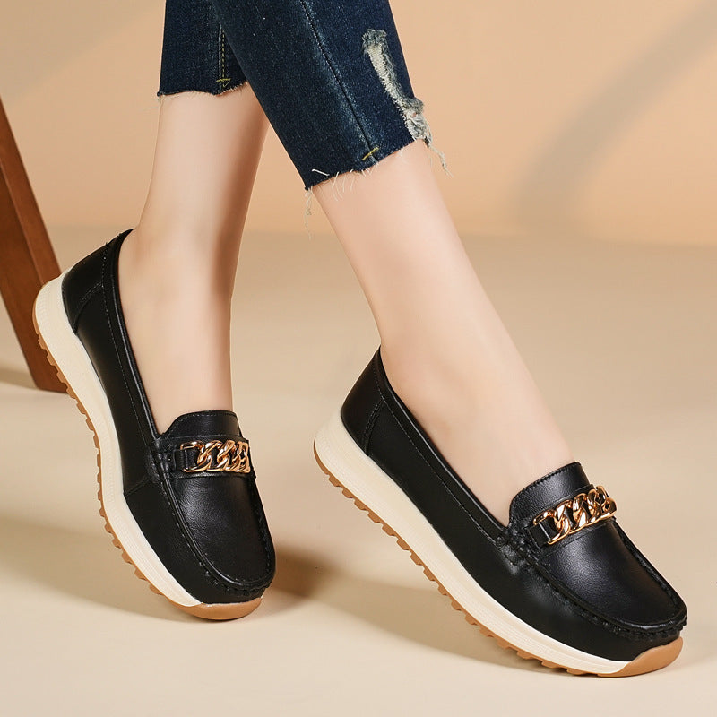 Women's Fashion Personality One Pedal Loafer