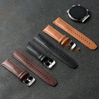 Strap Real Cowhide Watch With Accessories 22mm