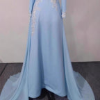 Light Luxury Minority Temperament Long Sleeve Performance Costume