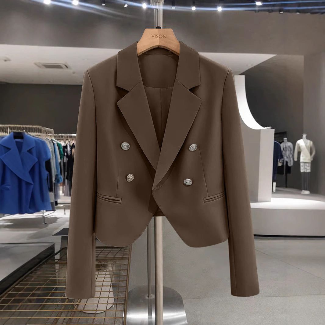French Style Short Suit Coat Female Young