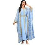 Cardigan Polyester Robe Dubai Dress