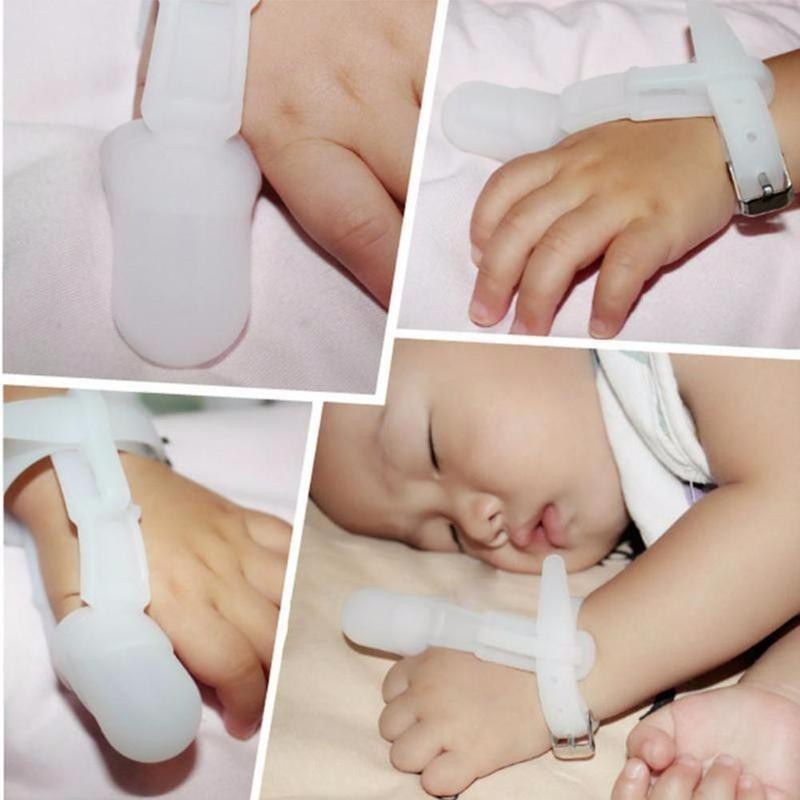 Baby Infant Quit Eating Hand Artifact Molar Stick Anti-biting Finger Cots