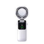 New Ice Pack High-Speed Handheld Eletirc Fan Speed Adjustable Folding Mini Fan Portable Outdoor Hanging Neck Small Fan