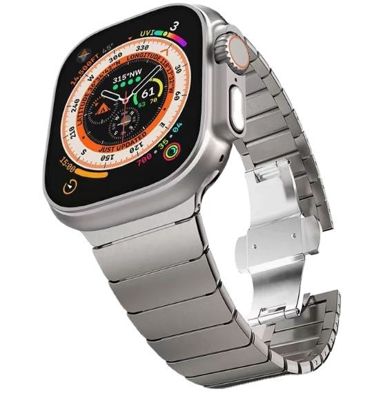 Butterfly Buckle Strap Metal Stainless Steel